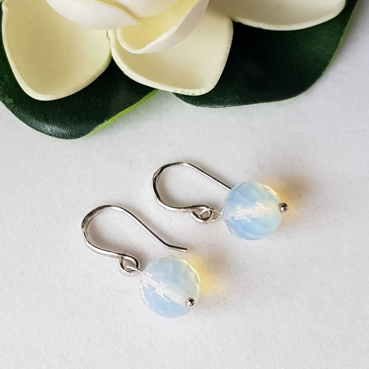 Jelly Opal Dangle Earrings