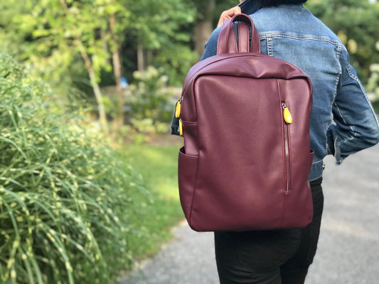 Lenox Vegan Leather Backpack