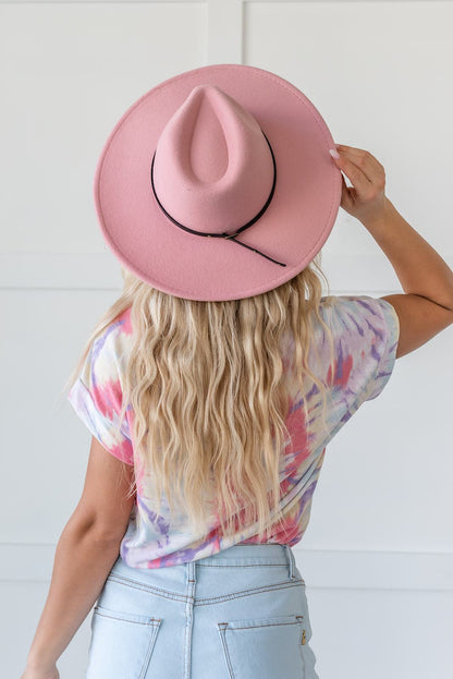 Wide Brim Felt Hat