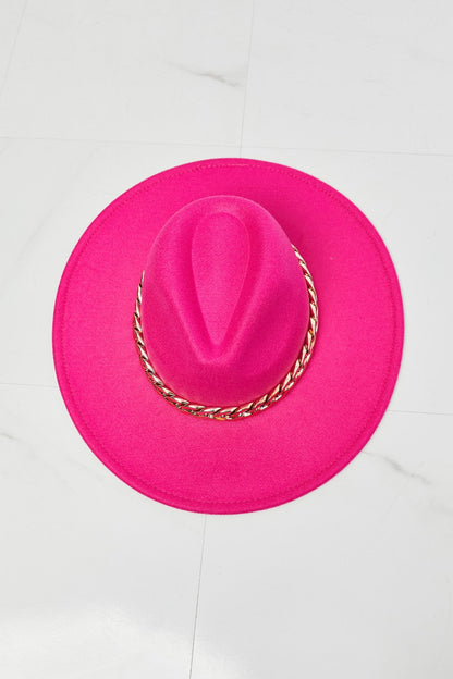 Fedora Hat in Pink