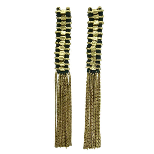 Temple Tassel Earrings