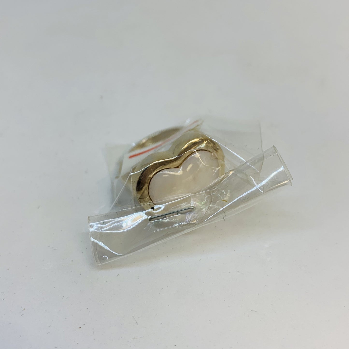 Silver Mother Of Pearl Ring (Heart)