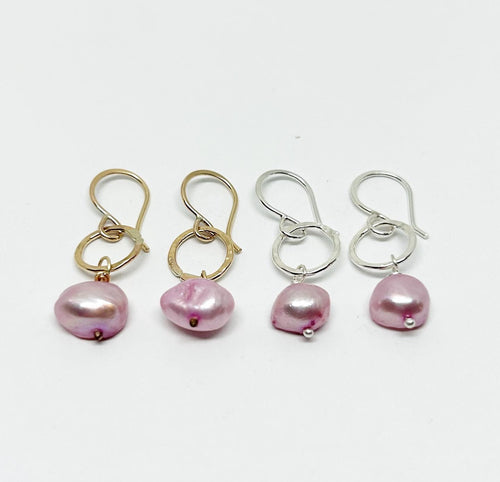 Mermaid Pearl Drop Earrings