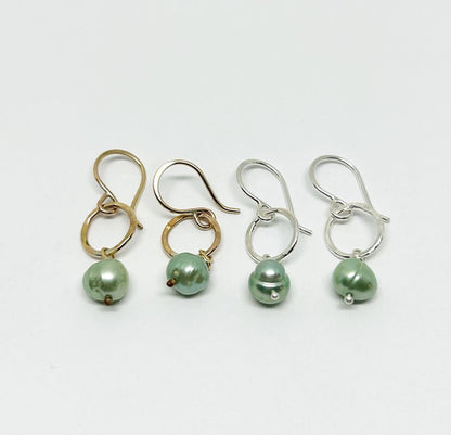 Mermaid Pearl Drop Earrings