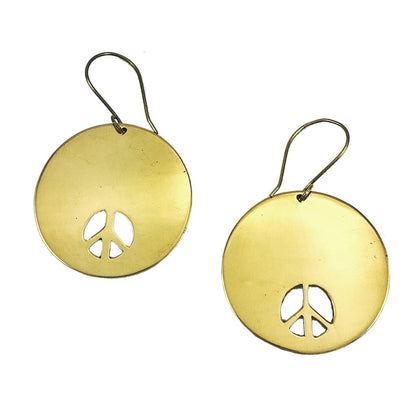 Bombshell Peace Earrings