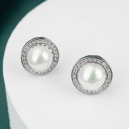 Elegant Freshwater Pearl Earrings WE00074