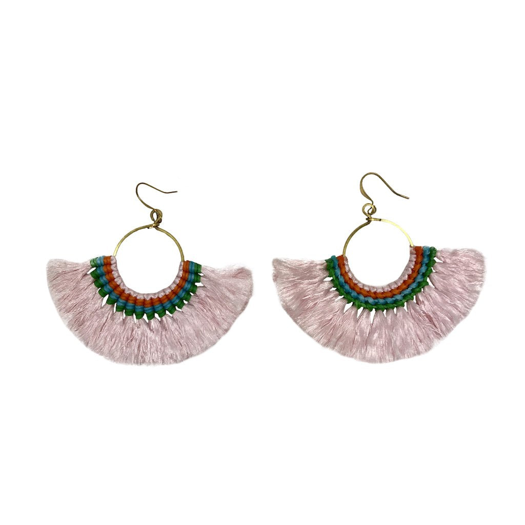 Tassel Fan Earrings