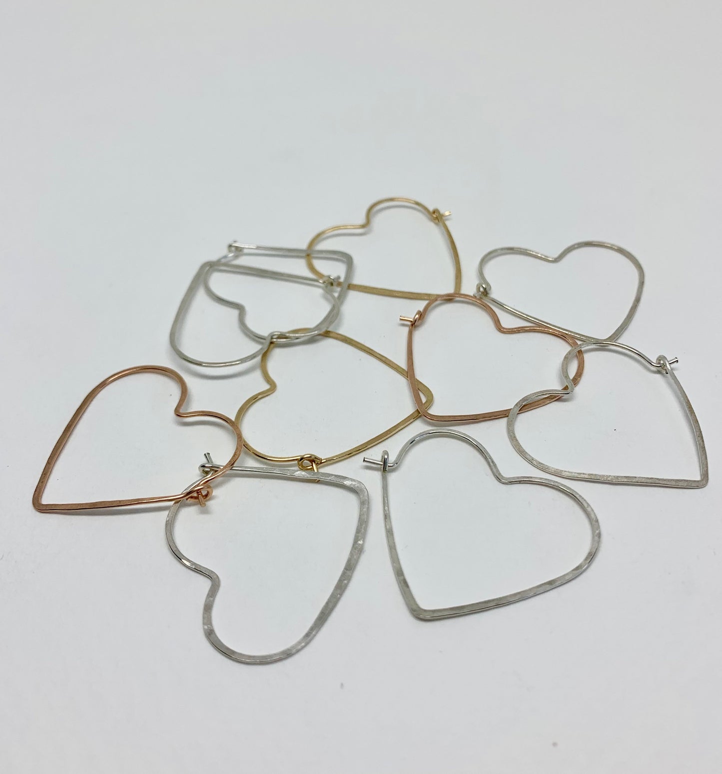 Heart Hoops - Size Small