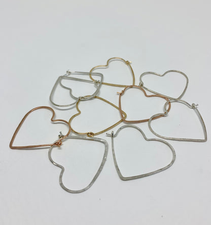 Heart Hoops - Size Small