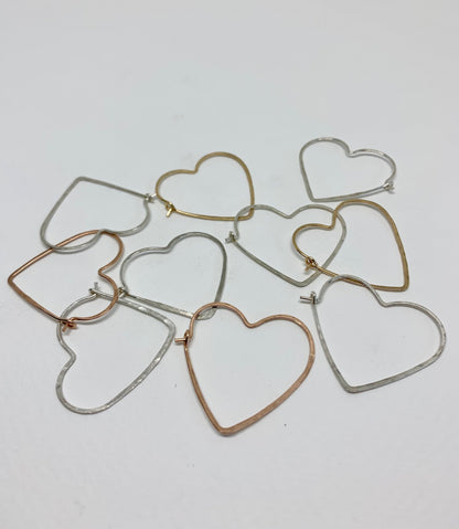 Heart Hoops - Size Small