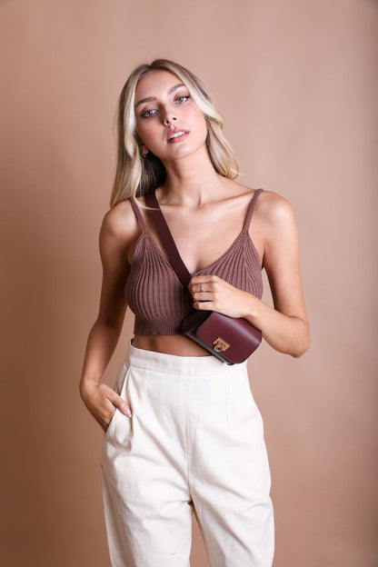 Versatile Vegan Leather Belt Bag