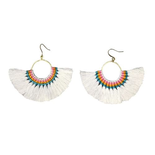 Tassel Fan Earrings