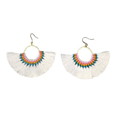 Tassel Fan Earrings